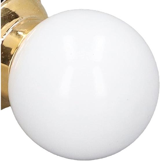 VBESTLIFE Miniature Ceiling Lamp, 1:12 Scale Round Battery Powered Switch Metal Base Luxury Dollhouse Lamp Props, Gold, Classic/Elegant/Luxurious