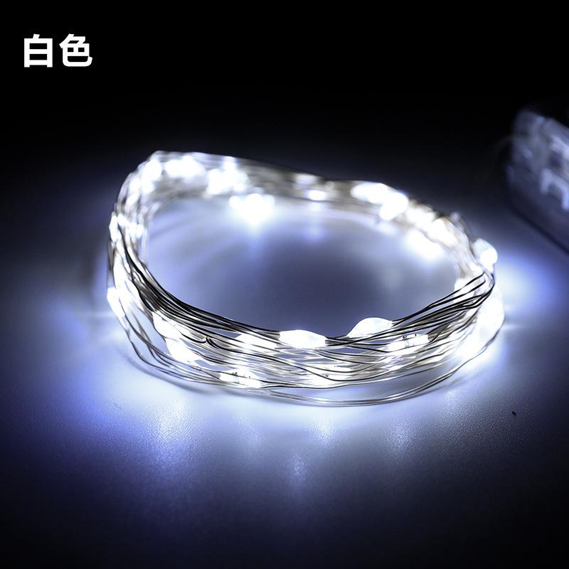 LED Copper Wire String Lights USB Powered 100m Green Wire Starry Fairy Lights for Christmas Tree Party Wedding Garden Decoration Warm White