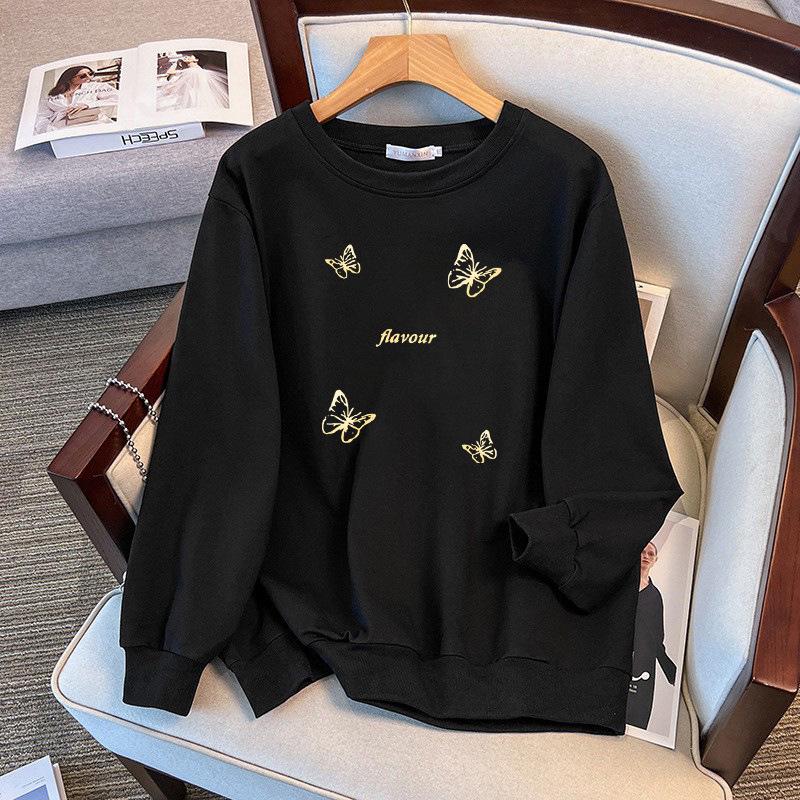 Large Size Hoodie for Autumn - Loose Fit, 200-350 Jin, Bust 150/160/170
