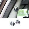 For Range Rover Evoque - Matte Silver B Pillar Hang Hook Cover Trim 2pcs