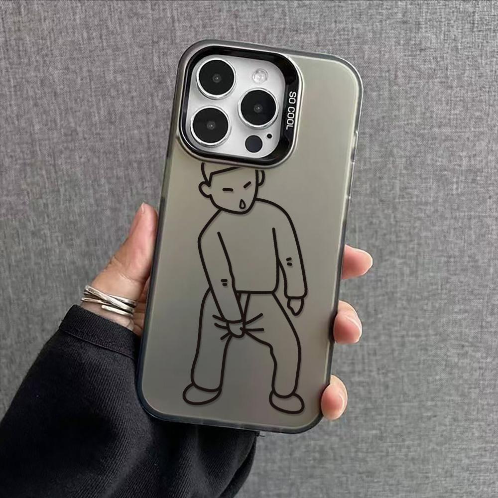Painted Phone Case for iPhone 11 14 15 16 iPhone 17 11 12 13 for 17 14 15 16 Pro14 15 16 Pro Max for Samsung S25 Ultra S24 S25 A36 A56 A16 Hard Cover