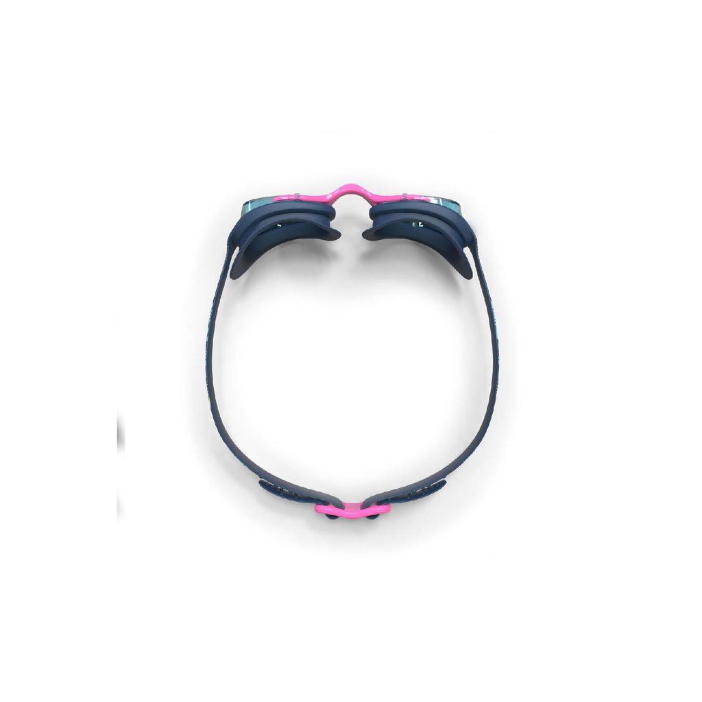 Lunettes de natation Nabaiji - Taille L - Noir / Orange - 100