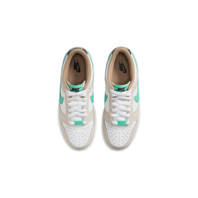 Nike Dunk Low Split Seam White Tan Mint GS Sneakers DX6063-131