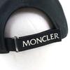 Pristine MONCLER cap BASEBALL Adjuster Black series cotton J10913B00002 0U162 Used