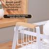 Detachable Kitchen Dish Rack Wooden Handle Kitchen Organizer Dish Drying Drain Rack  Household