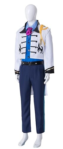 

[Hosaku Co., Ltd.] Prince Hans Cosplay Set, Halloween Costume, Festival Costume, Photo Shoot, School Festival, Ball (Small)