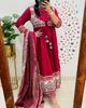 Women Bollywood Anarkali Kurta Pant Dupatta Set Indian Pakistani Salwar Kameez Suit Dress