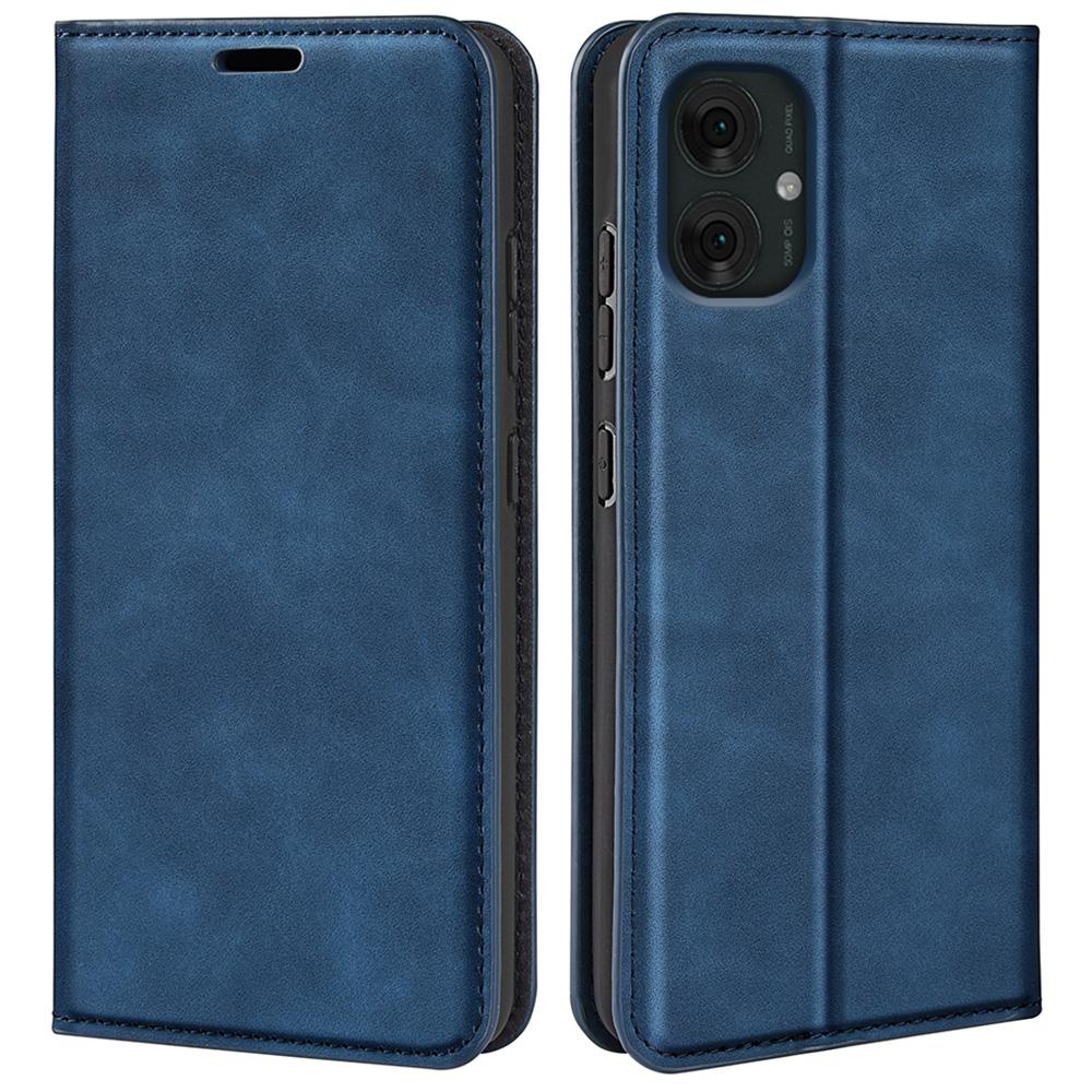 

Для Motorola Moto G55 5G Чохол Шкіряний Гаманець Чохол для Телефону Blue