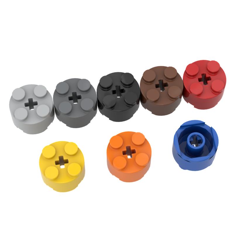 3941 6143 Brick Round 2 x 2 with Axle Hole Bricks Collection Bulk Modular Toys For Technical MOC DIY 1Pcs Sale Buildings Blocks