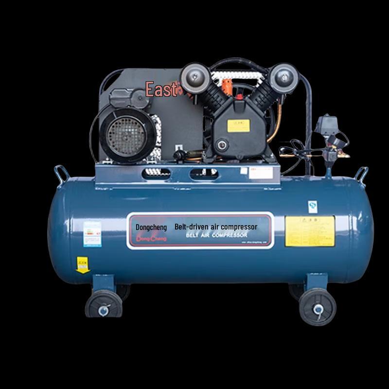 Dongcheng Belt-Driven Air Compressor CN Plug (adapter Included)