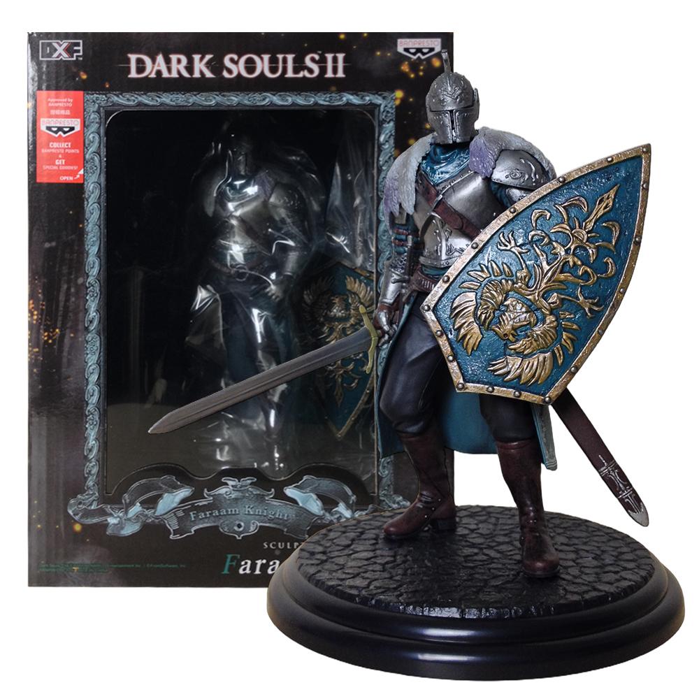 18CM Anime Game Dark Souls II Faraam Knight Figure Dark Souls Sculpt Collection Vol.1 DXF Figure Doll Toys Action Figure Gift No box