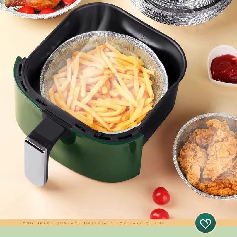 Household Oil-Proof & Absorbent Aluminum Foil Baking & BBQ Tray