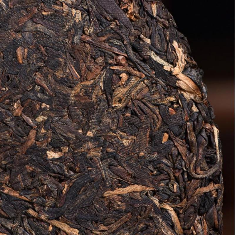 357g Yunnan Puerh Raw Tea Cake 2007 Year Aged Pu-erh Tea Premium Pu'er Old Tea