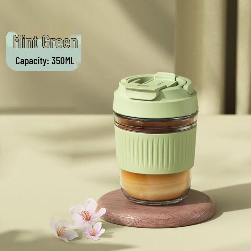 

OLOEY Dual-Compartment Glass Bottle
