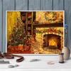 5D DIY Diamond Painting Christmas Tree Full Square Drill 5D Diamond Embroidery Landscape Mosaic Rhinestone Kit Home Decor