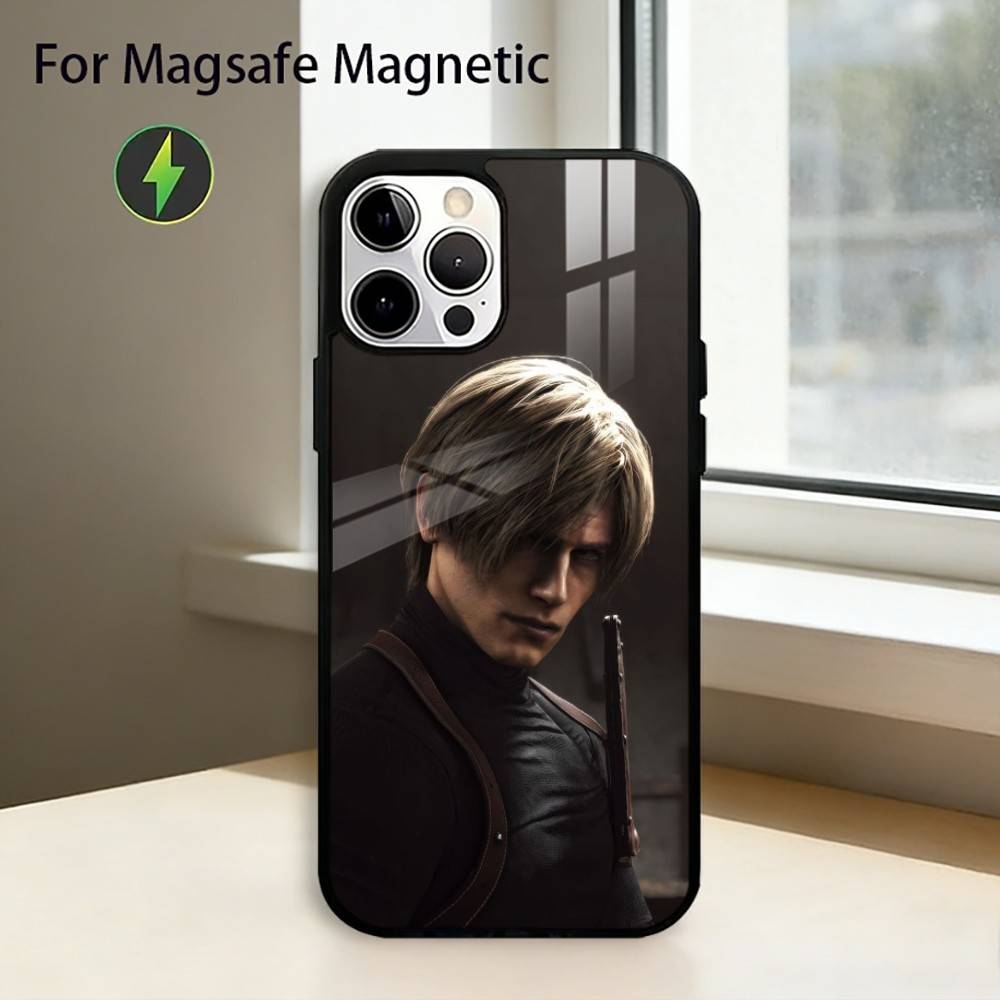 RER Ganme R-Resident Evil R-Requiem Phone Case For iPhone17,16,15,14,13,12,11 Plus,Pro Magnetic with Magsafe Wireless Charging