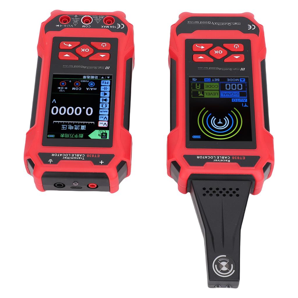 3 in 1 Cable Locator, Multimeter, and Network Cable Tester with AC DC Voltage Measurement, Breakpoint Short Circuit