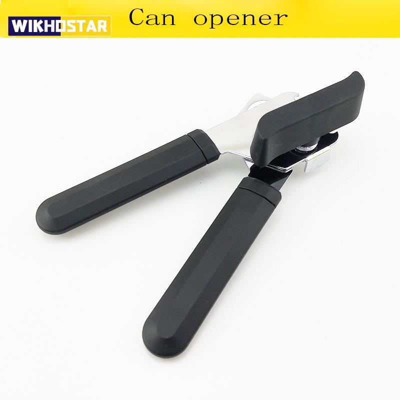 Safe Cut Can Opener Professional Stainless Smooth Edge Can Opener handheld Comfortable Handle Food Grade Opener for Kitchen