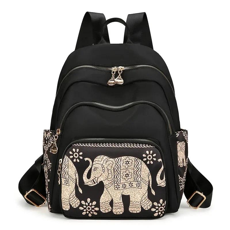 Nylonový dámský batoh Nová móda Horký Vodotěsný batoh Velká kapacita Cestovní taška