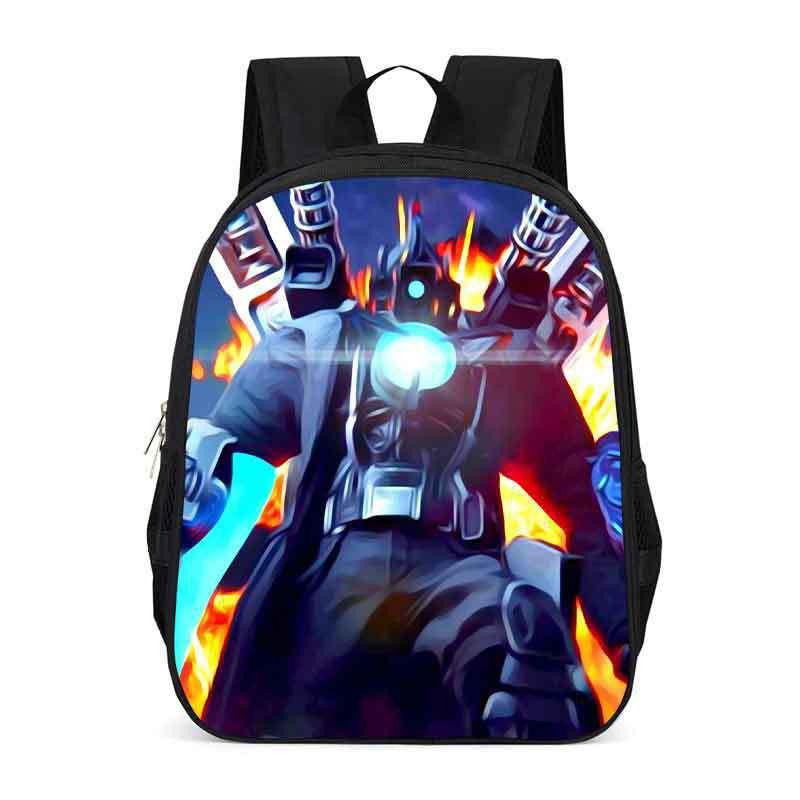 Schoolrugzak voor Kinderen Basisschoolleerlingen Grote Capaciteit Oxford Stof Tas Met Ergonomische Rugondersteuning Cartoon Print