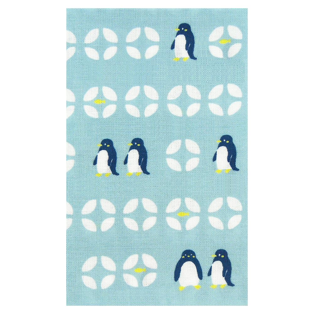 Hamamonyo Tenugui hand Shippo Penguin (Japanese towel) -