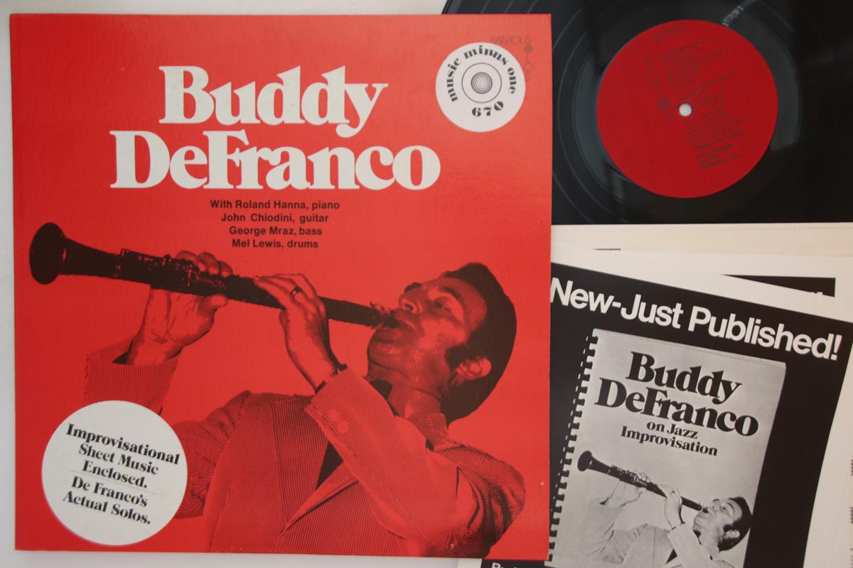 

LP Record BUDDY DEFRANCO - Buddy Defranco 670 FAMOUS SOLOS US Jazz Used