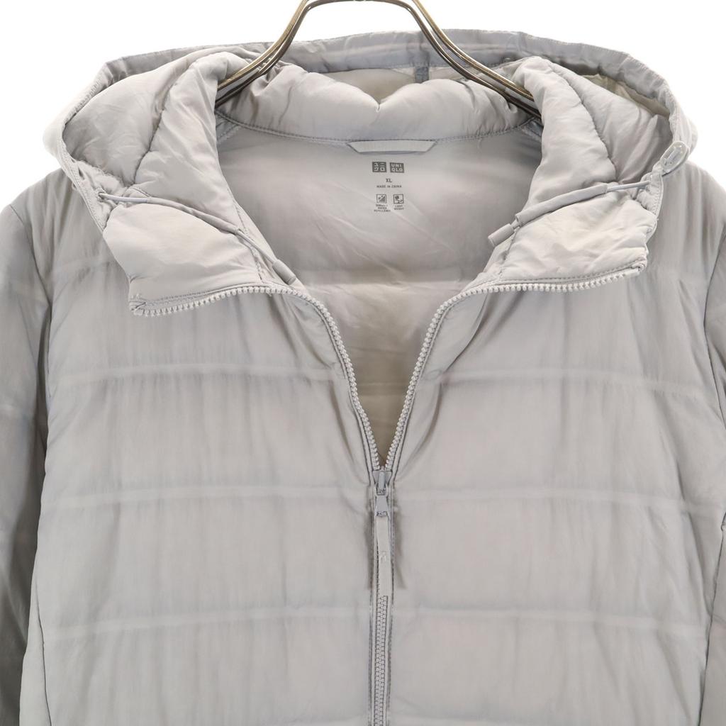 UNIQLO seamless Light down jacket XL Gray Women Used