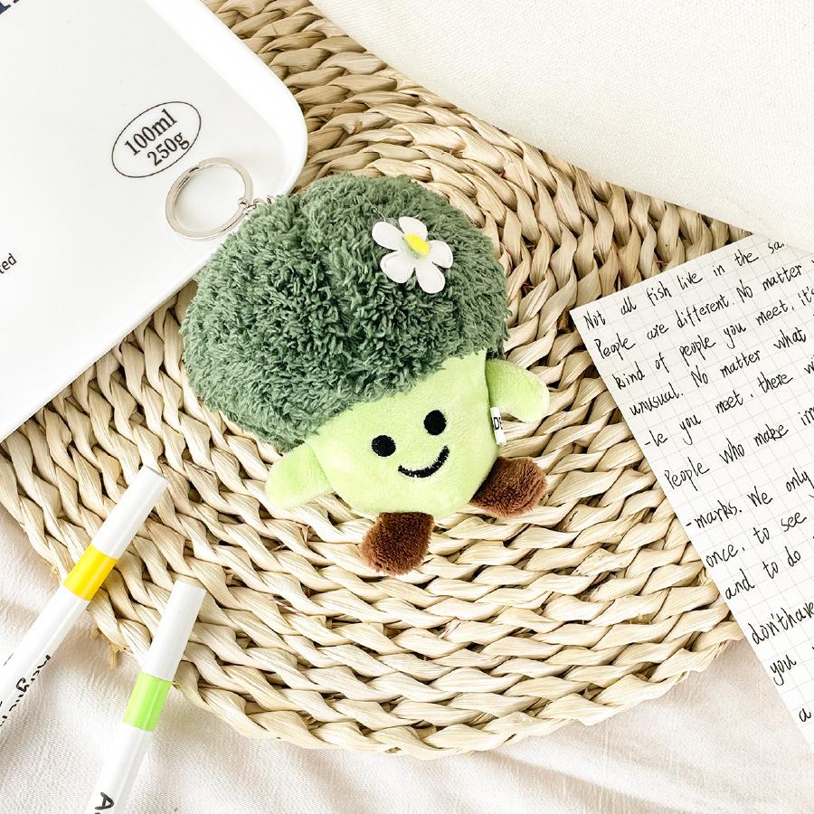 Creative Cute Vegetable Dolls, Cabbage, Broccoli, Plush Pendant, Corn, Bamboo Shoots, Dolls, Bags, Pendants, Birthday Gifts