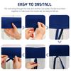 3Pcs Bumper Strip Crib Edge Protector Thick Padding for Baby Head And Teeth Protection Soft Baby Crib Teething Rail Guard Cover Baby Nursery Bedding