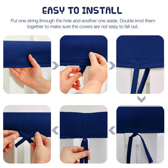 3Pcs Bumper Strip Crib Edge Protector Thick Padding for Baby Head And Teeth Protection Soft Baby Crib Teething Rail Guard Cover Baby Nursery Bedding