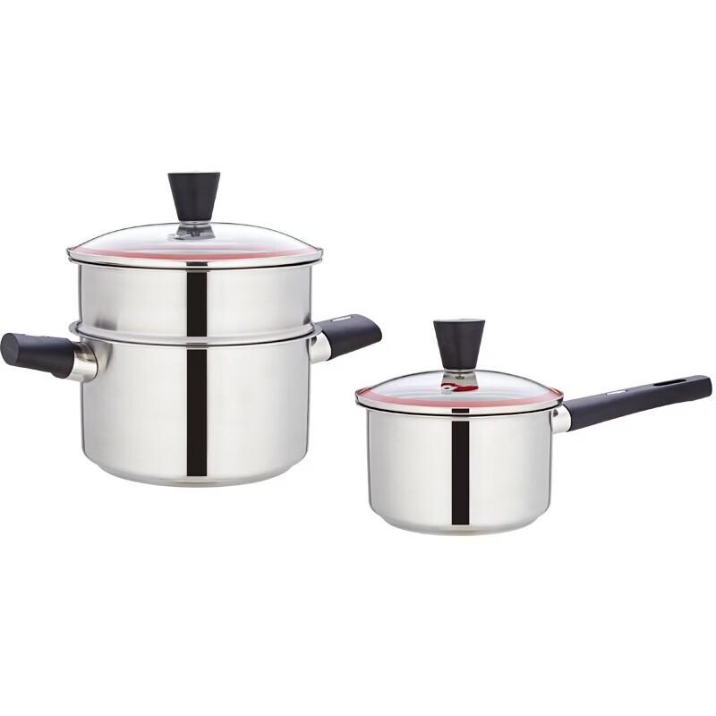 DELUMAN Qinjue DL-200 2-Piece Pot Set
