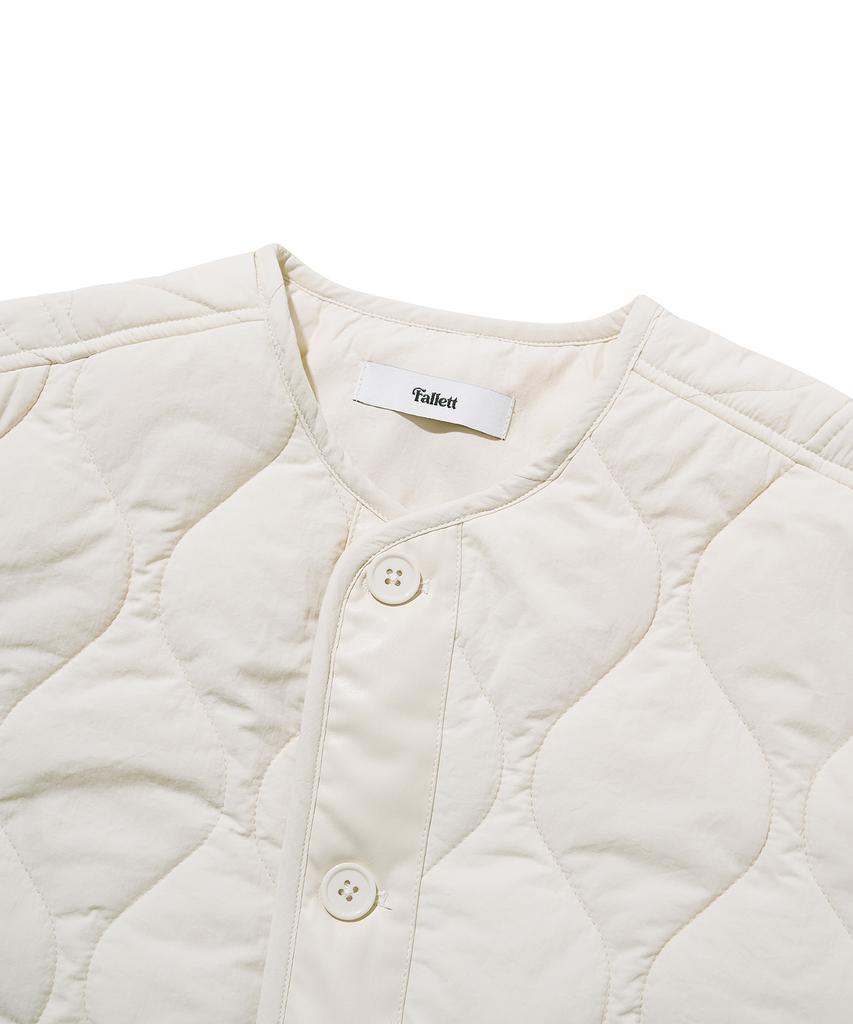 Fallett Women'S Point Quilted Jacket Ivory