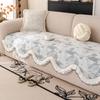 Vintage White Lace Elbow-rest Mats  Chenille Loveseat Chair Pads Mid-Century Frech Aesthetic Anti-skid All-weather Plant Mattress Covers