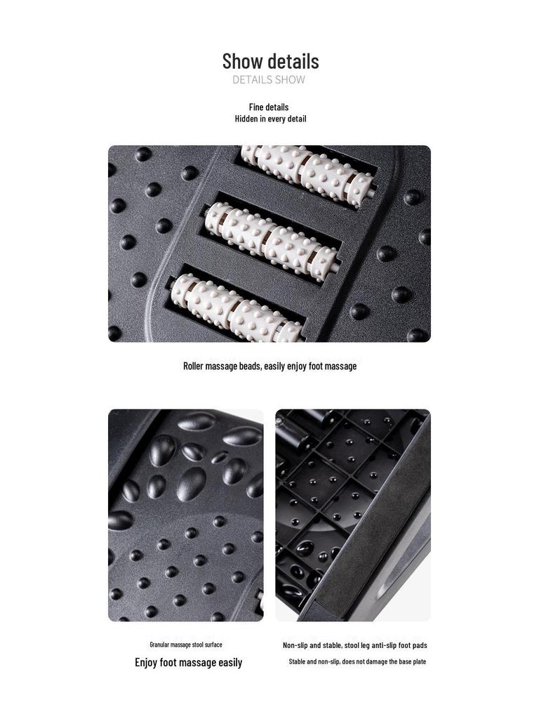 Ergonomic Footrest Stool for Home and Office