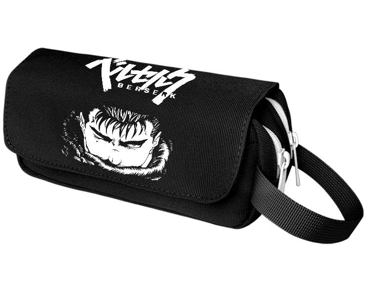 Piśmienne etui na długopisy z zamkiem błyskawicznym Cartoon Pen Case Anime Berserk School Supplies