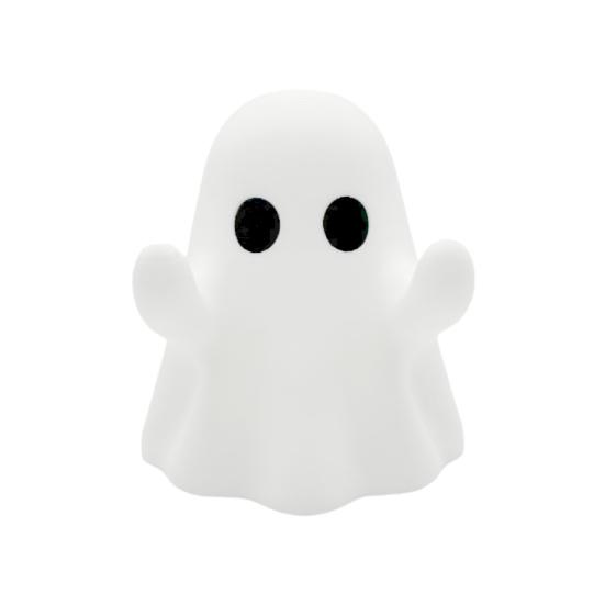 Halloween Ghost Pen Holder 3D Printed Cartoon White Ghost Stationery Pencil Stand Home Office Desktop Decoration Ornament