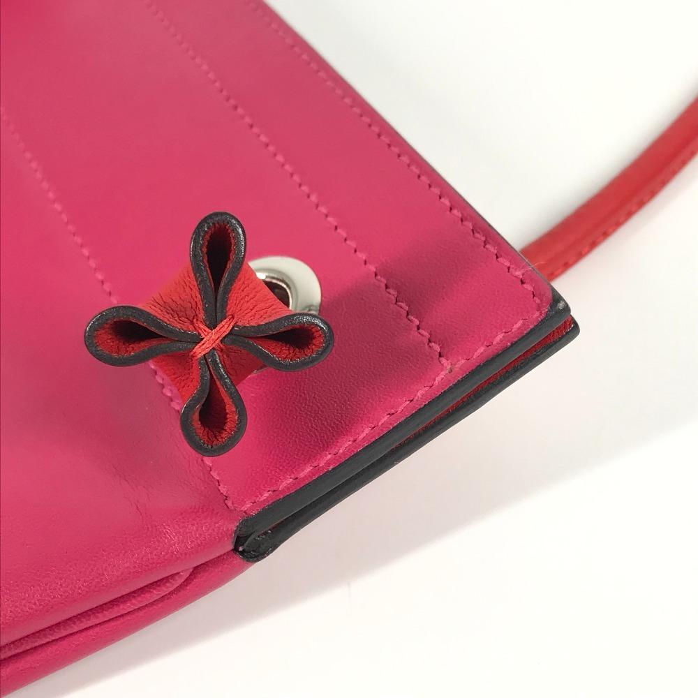 HERMES Bicolor Sac Aline Mini Crossbody Pochette bag Shoulder Bag