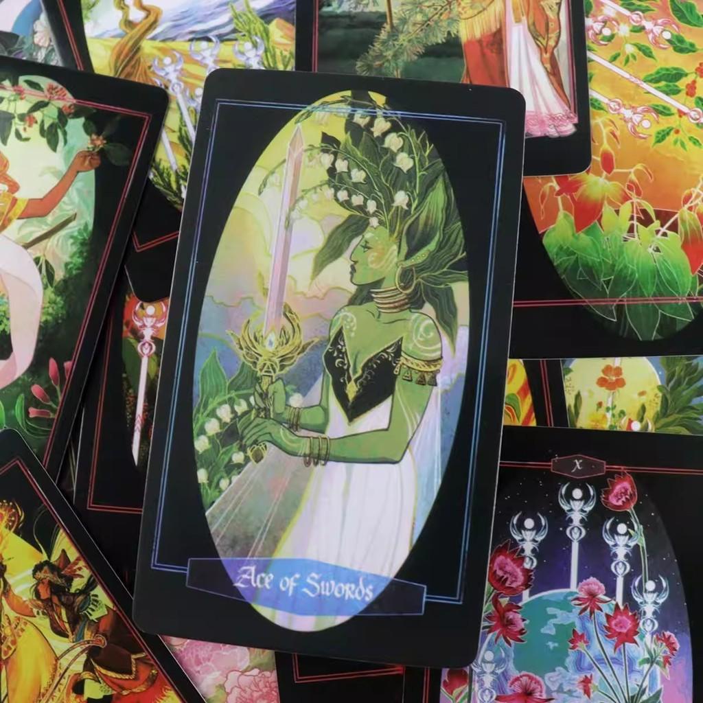 The Children Of Ostara Tarot Card Deck With Logic Puzzle And Cognitive Training For Meditation And Reflection