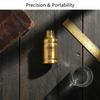 1 Stück tragbare Aluminiumlegierungslampe Alkohol-Flüssigkocher 50ML Kocher Alkohollampe für Outdoor-Survival Camping Labor Lehre