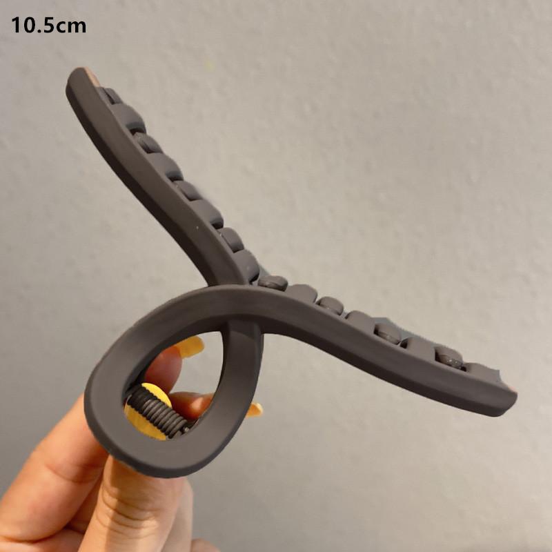 2pcs 10cm Women Thick Ponytail Hair Claws Large Geometric Square Claw Minimalist Lady Hair Claw Girls Hair Accessories