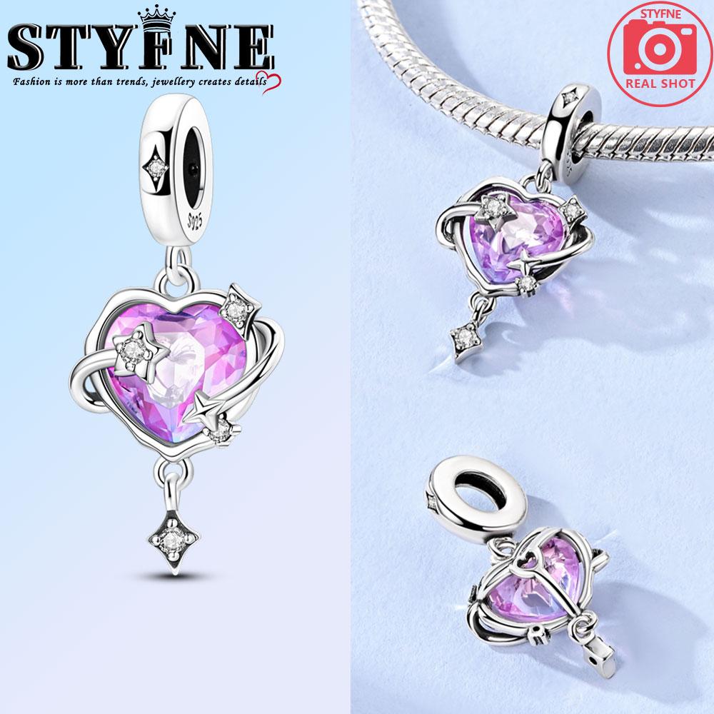 Copper Pink Planet Jade Dragonfly Charms Golden Bee Hugs Heart Beads Pendant Fit Original Bracelet Diy Jewelry