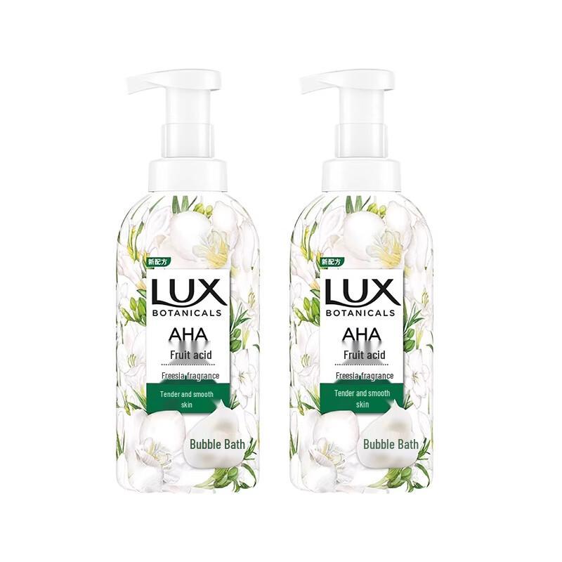 Lux Botanical Essential Oil Fragrant Bubble Shower Gel