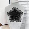 Polyester Flower Embroidery Mend Apparel Repair Mend Polyester Texture Suitable for Clothing and Craft Projects
