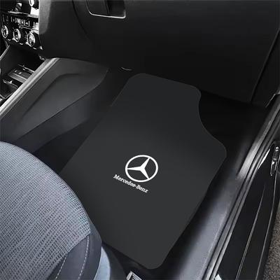 Car Floor Mat Auto Front and Rear Carpet Foot Mats with Rubber Backing For Mercedes Benz A B C E S V Class GLB GLC GLE SLK SLC