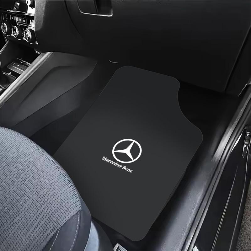 Car Floor Mat Auto Front and Rear Carpet Foot Mats with Rubber Backing For Mercedes Benz A B C E S V Class GLB GLC GLE SLK SLC