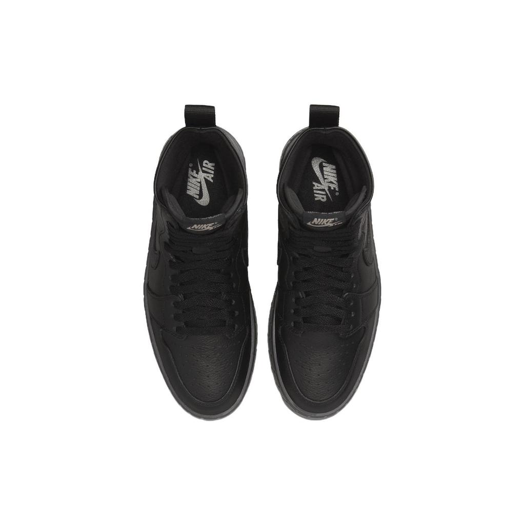 Air Jordan 1 High Brooklyn Triple Czarne Damskie Trampki Flat-Pewter FJ5737-001