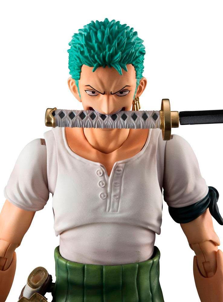 Variable Action Heroes ONE PIECE Roronoa Zoro PAST BLUE Initial 190mm PVC Painted Movable Figure (with Bonus) Approx.