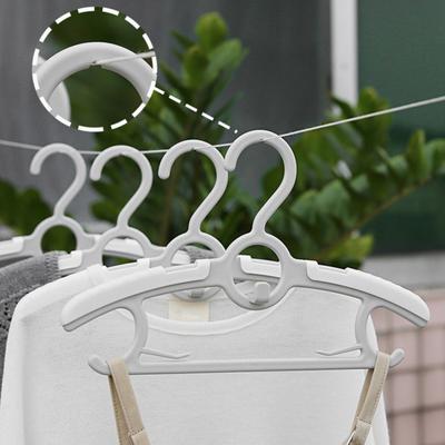 Kleiderbügel für Kleinkinder, platzsparend, rutschfest, für Babyschrank, 10 Stück, für Kleidung, ausziehbar, für Zuhause