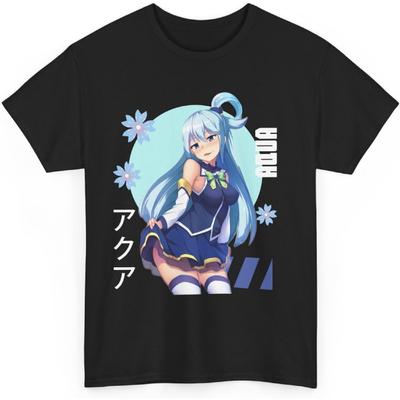 Kono Suba Anime Megumin T-Shirt Merch Casual Short Sleeved Shirt Tee