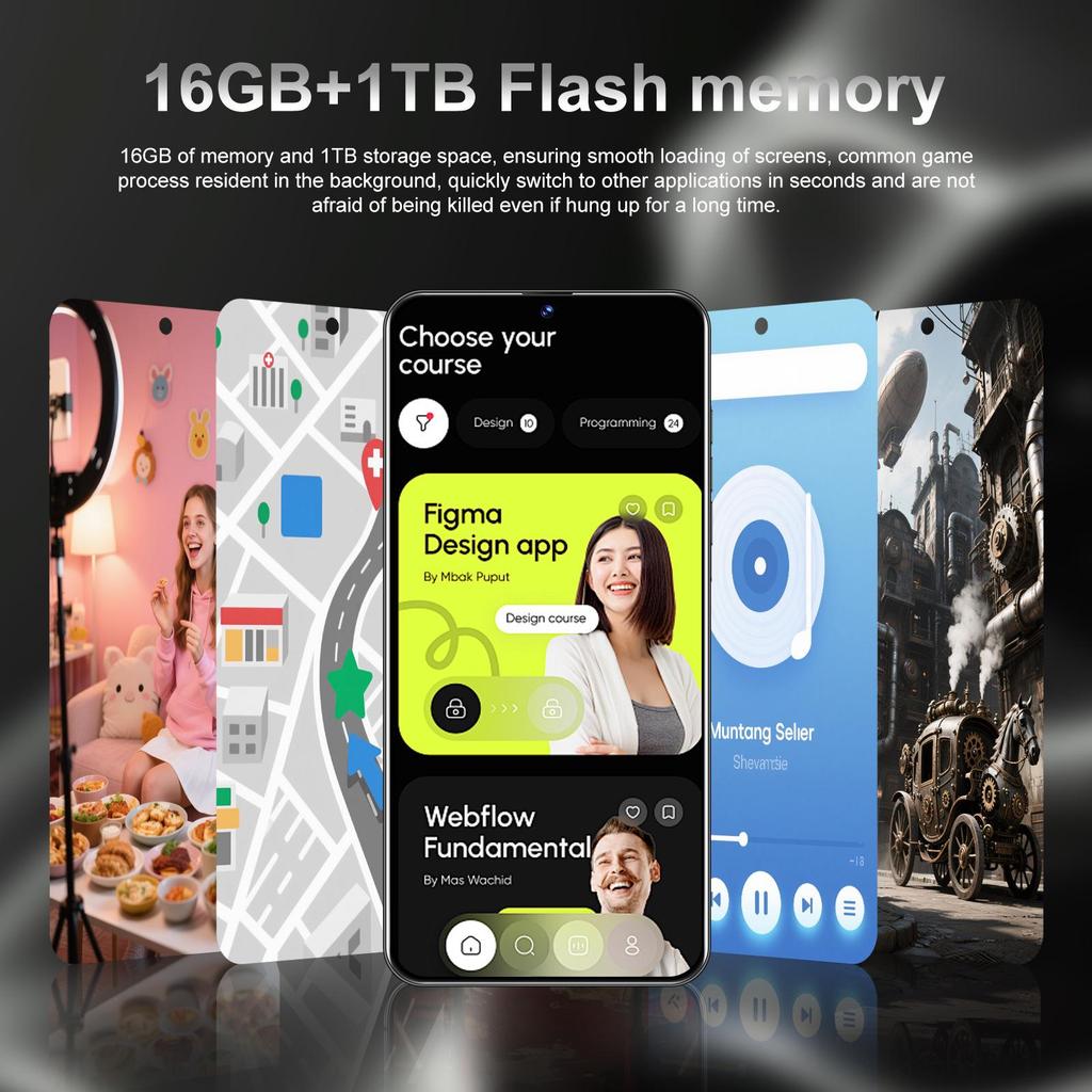 Popular Pixel 9 Pro Android Smartphone: 7.3'' Large Screen, 16GB+1TB